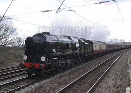 Purchase photo of 34046 BRAUNTON at Welham Green